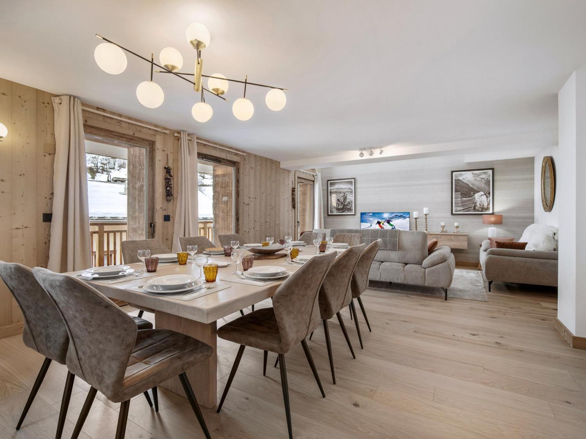 Appartement Moderne Aux Pieds Des Pistes Avec Wifi, 4 Chambres, 10 Personnes - Fr-1-570-65 Saint-Martin-de-Belleville Kültér fotó